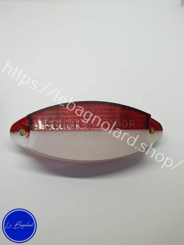 Cabochon gabarit Rouge-Blanc Scintex